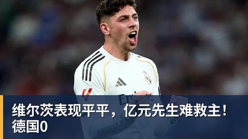 维尔茨表现平平，亿元先生难救主！德国0